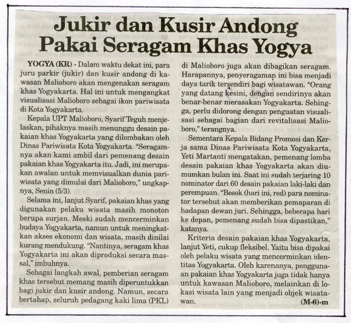 Kliping jogja terbaru